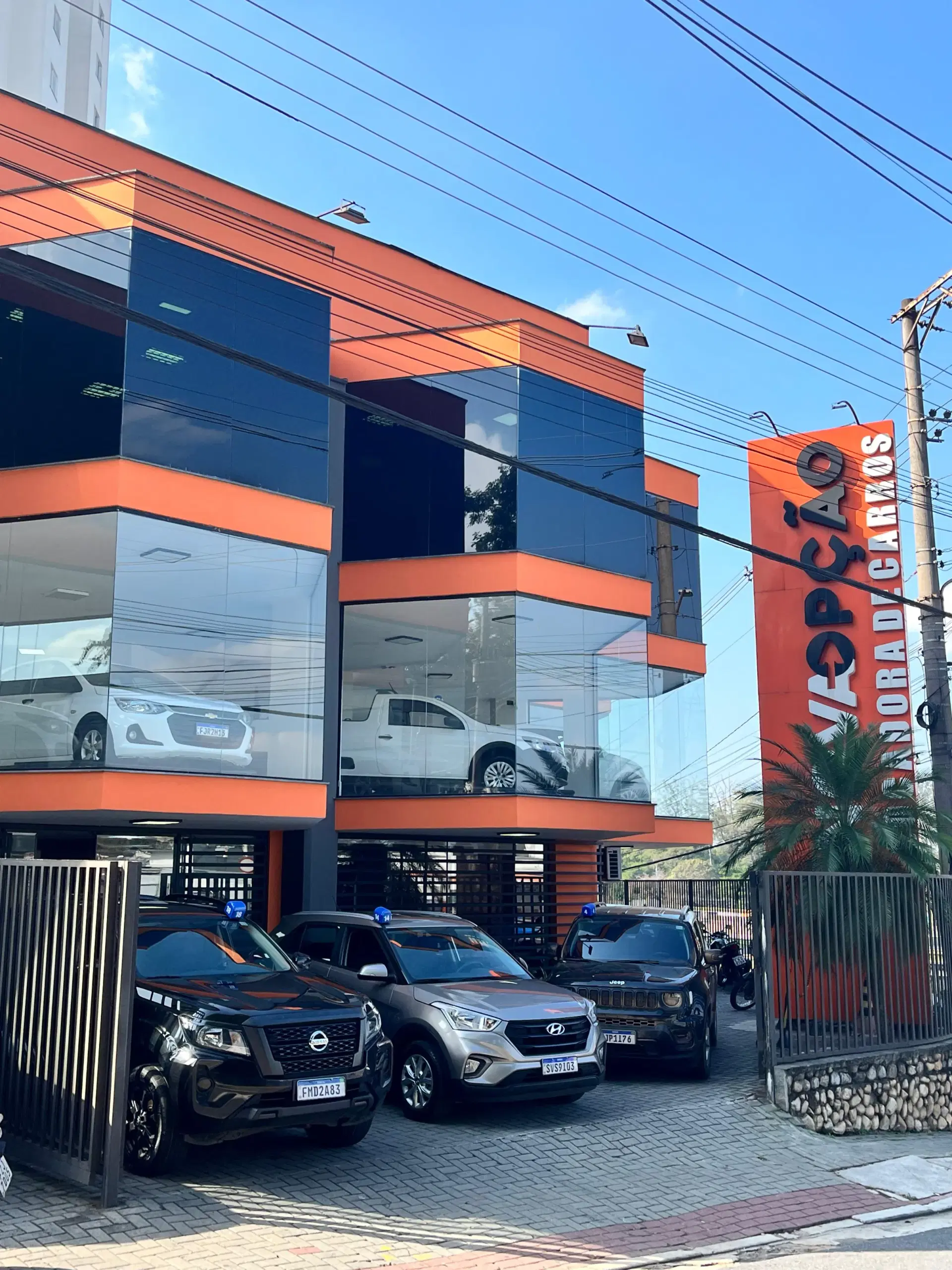 Prédio da Nova Aluguel de Carros